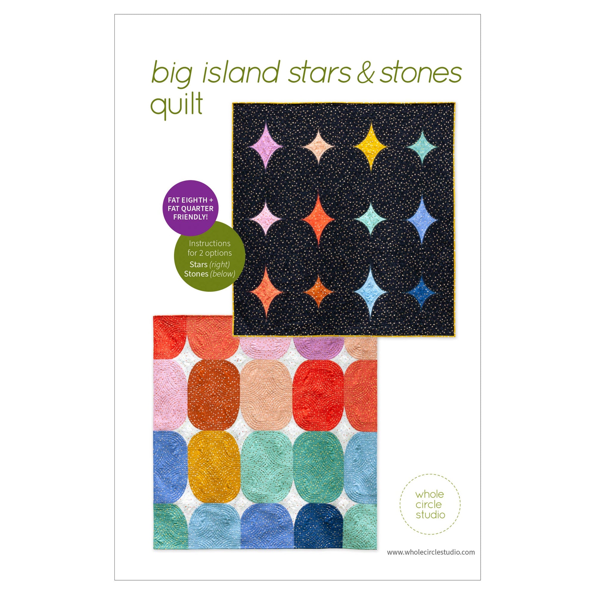 Big Island Stars &amp; Stones Quilt Pattern