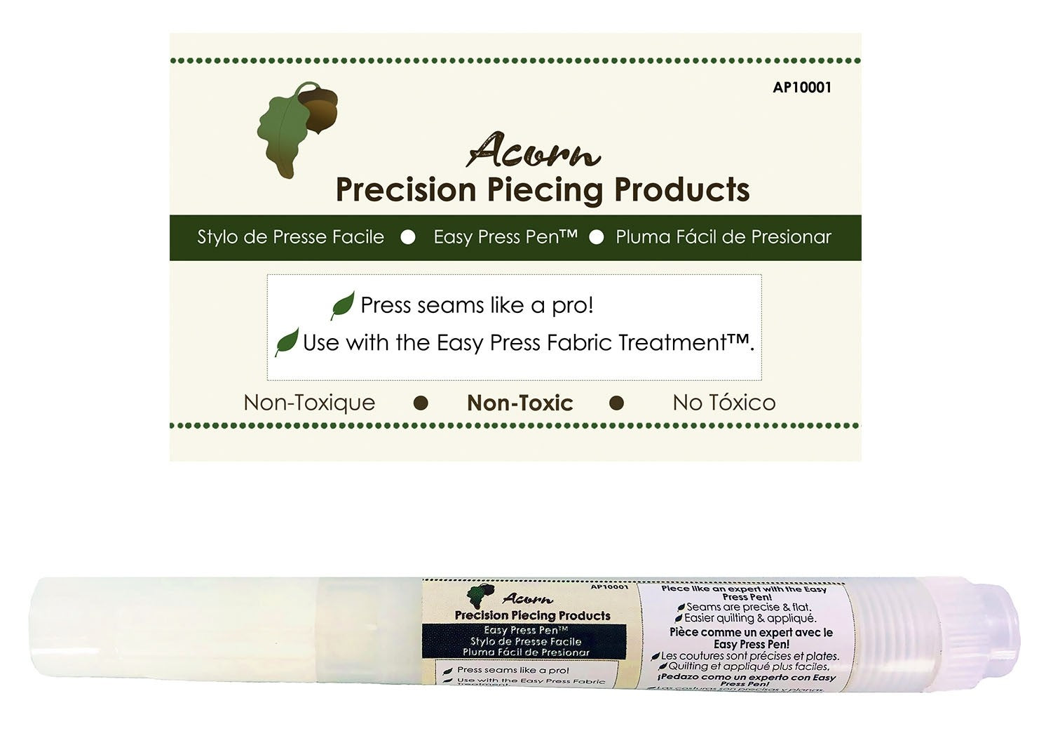 Acorn Precision Piecing Products Easy Press Pen