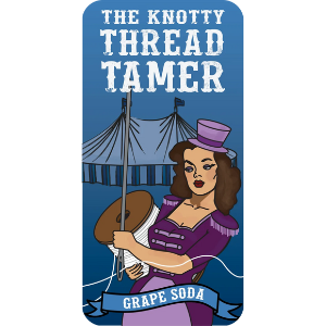 The Knotty Thread Tamer - Grape Soda