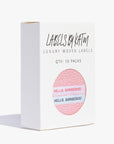 'Hello Gorgeous' Woven Labels - 10 labels per pack