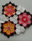 Hexagons in 3 Sizes Quilt Stamps