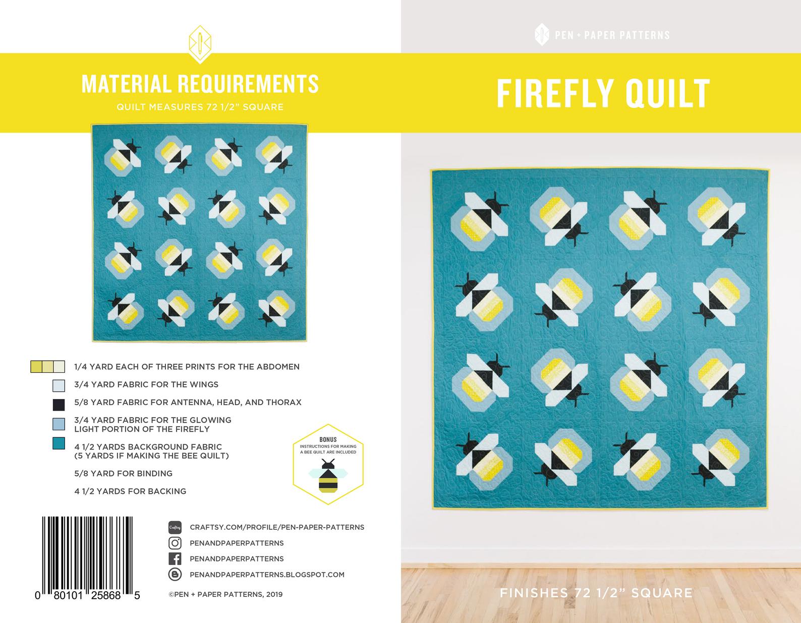 Firefly Paper Pattern