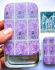 Purple Stamp Notions Tin  - Large Size Only*