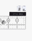 "CIRCA 2021" Dual Pack Cotton Printed Labels - 10 Pack