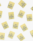 'Yo Mama Made It' Woven Labels - 10 labels per pack