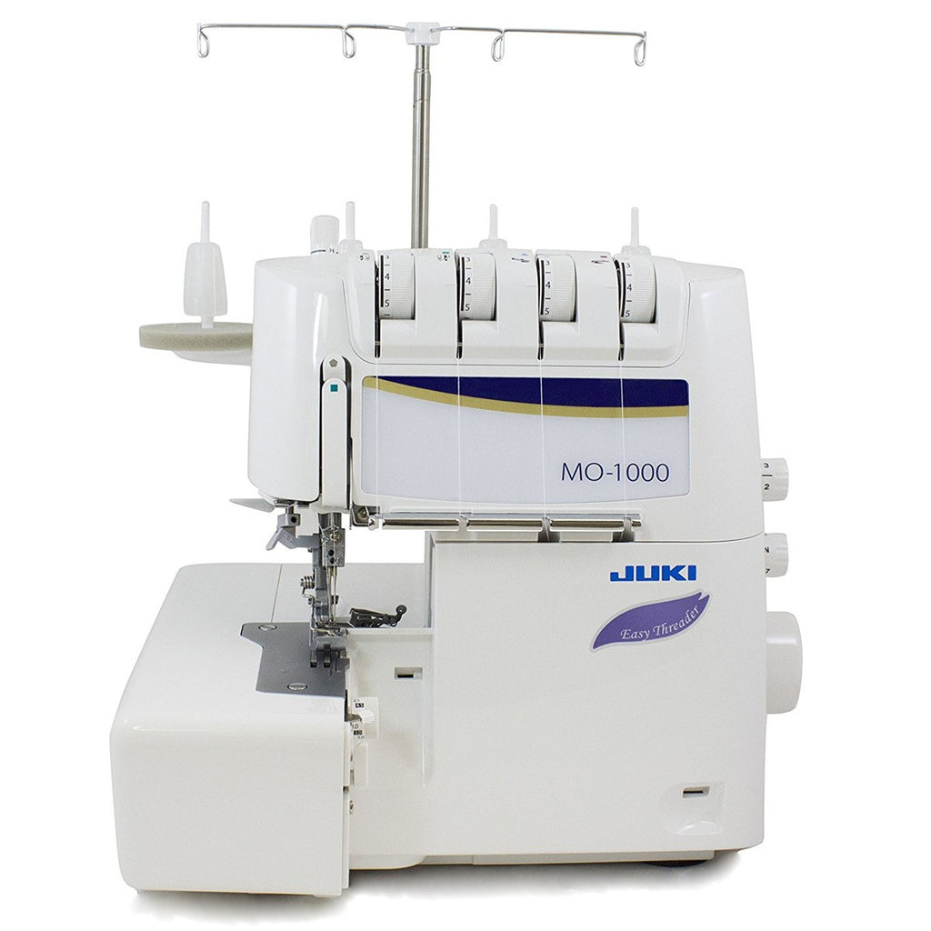 Juki MO 1000 2/3/4 Air Threading Overlock with Differential Feed and Rolled Hem - Troll Brothers Quilt Designs