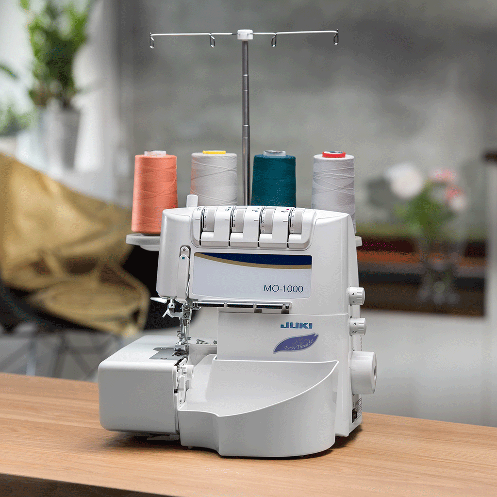Juki MO - 1000 2/3/4 Air Threading Overlock with Differential - Troll Brothers Quilt Designs
