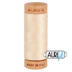 Aurifil 80 wt Cotton 2310 Light Beige