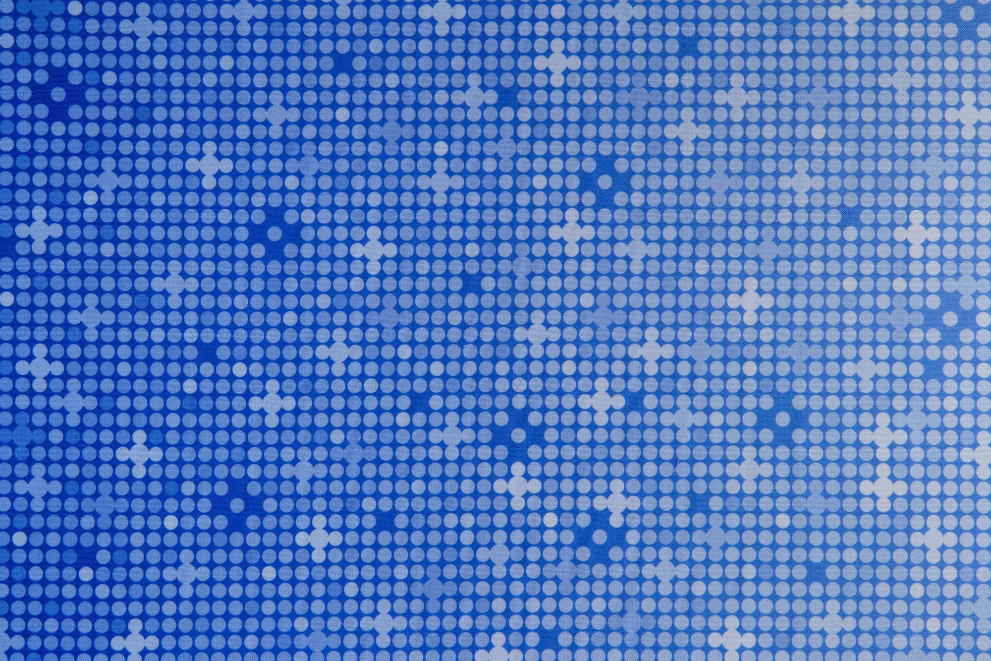Fountain Mosaic Digiprint Electric Blue - RJR Studio - PER QUARTER METRE