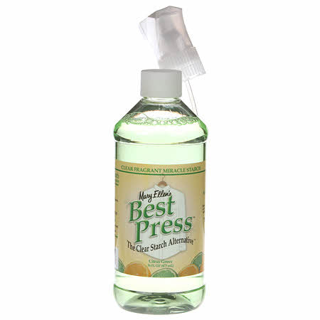 Best Press Starch Spray Bottle - Citrus Grove, 499ml