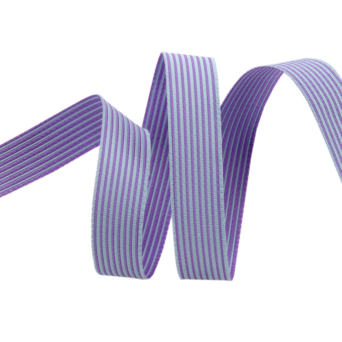 Reversible Stripes Misty 5/8&quot;- Tula Pink - PRICE PER QUARTER METRE